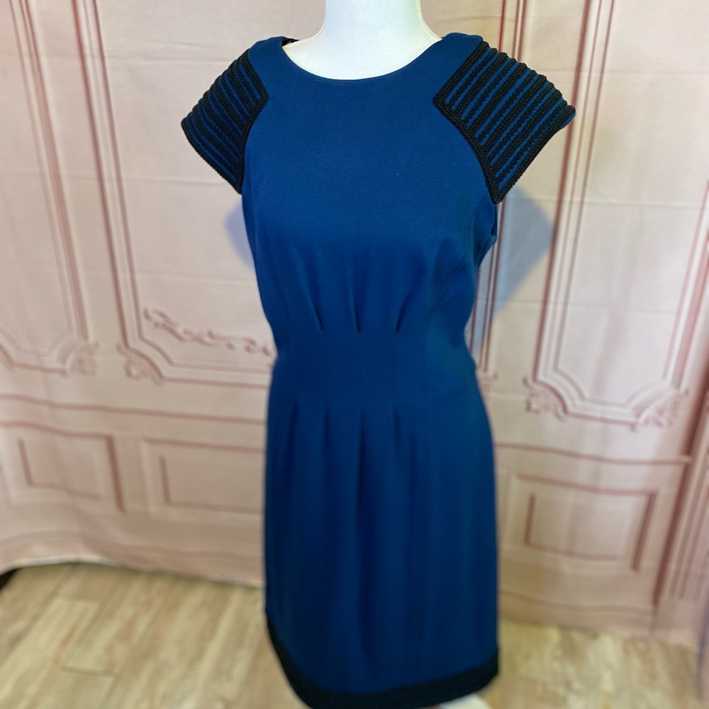 Maggy London electric blue dress